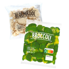 Bloemkool- of broccoliroosjes